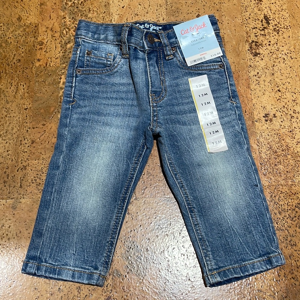 Cat & Jack Baby Jeans 12 Months